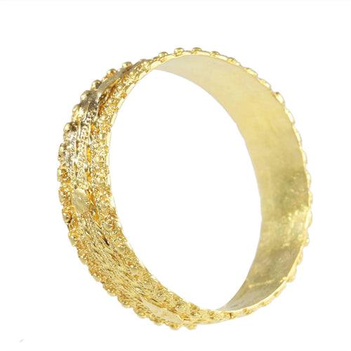 Alliance géorgienne ancienne, vers 1820 – Or 18 carats classique, symbole d'amour éternel