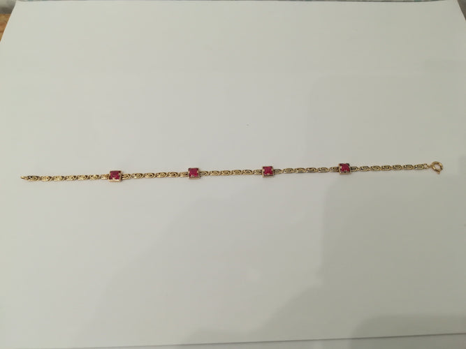 Bracelet Bracelet Ancien Or Jaune 58 Facettes