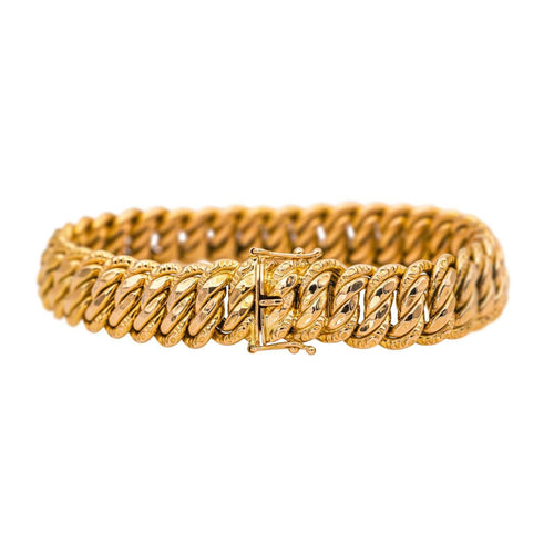 Bracelet Bracelet Maille américaine Or rose 58 Facettes 4723526CN