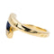 Bague Or jaune Saphir, Diamant