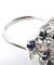 Anello in oro bianco con zaffiri e diamanti 58 Facettes