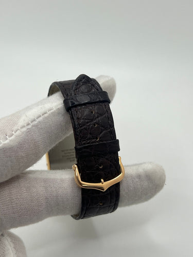 Montre Cartier Tank Solo Or Jaune 18 carats 58 Facettes