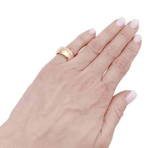 Bague 46 Bague Hermès "Volte", or jaune. 58 Facettes 34467