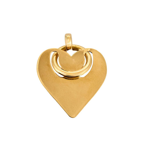 Pendentif Pendentif cœur or jaune 58 Facettes SEN1986