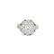Bague 55 Bague Marguerite diamants platine 58 Facettes A11001