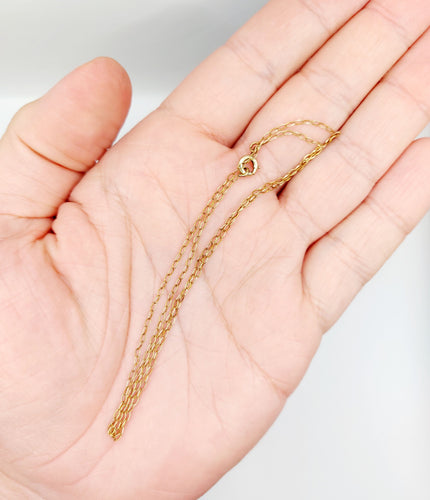 Collier Chaine vintage or jaune 58 Facettes A02611