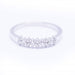 Bague 54 Bague en or blanc avec diamants 58 Facettes D359174SI