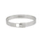 Bracelet Dinh Van  Bracelet Jonc Serrure Argent 58 Facettes 4744180CN