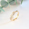 Bague Bague en or jaune avec diamants 58 Facettes 158/23