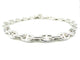 Collier HERMES. Collection "Chaine d'ancre", collier argent MM 58 Facettes
