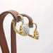 Boucles d'oreilles Boucles d'oreilles dormeuses or jaune Diamants 58 Facettes