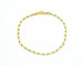 Bracelet Bracelet en or jaune et blanc 58 Facettes 8276