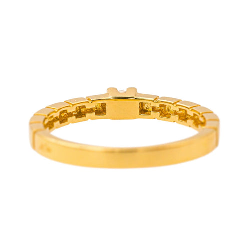 Bague 53 Bague  Solitaire  Or jaune Diamant 58 Facettes 4342803RV