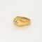 Bague 59.5 Bague coeur or jaune et diamants 58 Facettes SOR10522