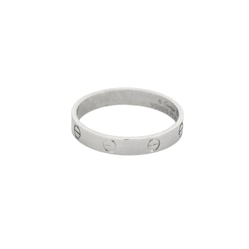 Bague 64 CARTIER - Love - Bague en platine. PM 58 Facettes 58FC6