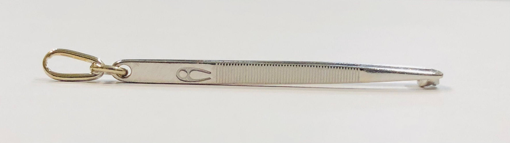 Pendentif Pendentif brucelle or balnc et diamant 58 Facettes