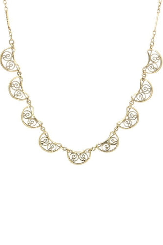 DRAPERIE FILIGRANE ART-NOUVEAU 58 Facettes 095301