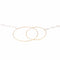 Collier Ginette NY Collier Fusion Necklace Or rose 58 Facettes 2322880CN