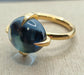 Bague 53.5 POMELLATO - Bague collection Veleno en or jaune et topaze bleue 58 Facettes