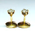 Boucles d'oreilles Boucles d'oreilles Puces Or jaune Diamant 58 Facettes 509/5