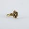 Bague 56.5 Bague Ancienne Fleur Diamants 58 Facettes