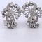 Boucles d'oreilles Boucles d'oreilles en platine et or jaune avec diamants 58 Facettes