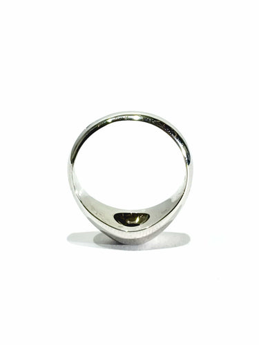 Bague 50 Bague Dôme en or blanc diamant 58 Facettes