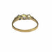 Bague 54 Bague en or et platine avec diamants 58 Facettes DMAR3