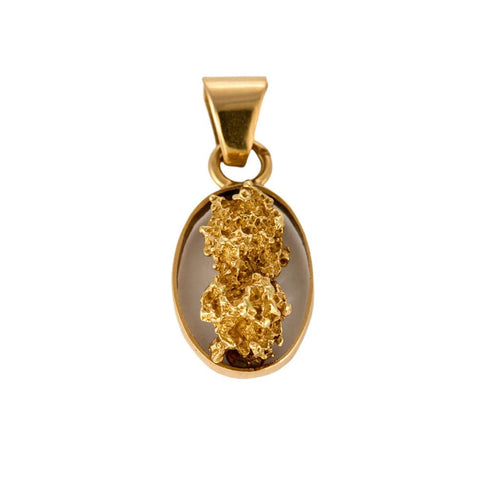 Pendentif Pendentif or jaune pépite d'or 58 Facettes CHOL0868