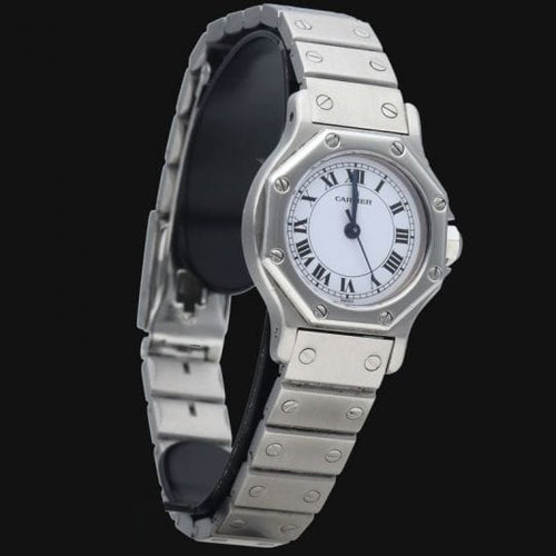 Montre Cartier Montre Santos Ronde 58 Facettes MT41269
