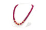 Collier Collier en or jaune et perles de rubis 58 Facettes 21208