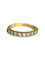 Bague 53 Demi-alliance or jaune et diamants 0,72 ct 58 Facettes 00066601
