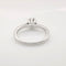 Bague 52 Bague solitaire Or blanc Diamant 58 Facettes