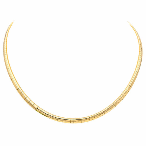 Collier Caplain Saint André Collier Maille omega  Or jaune 58 Facettes 4044484CN