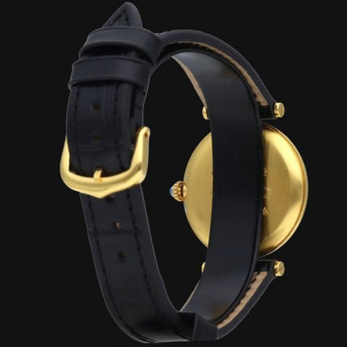 Montre Cartier Montre Must De Cartier Vermeil 58 Facettes MT43108