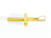 Pendentif Croix en or jaune 58 Facettes