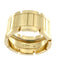 Bague 57 CARTIER - Bague TANK modèle large or jaune 58 Facettes