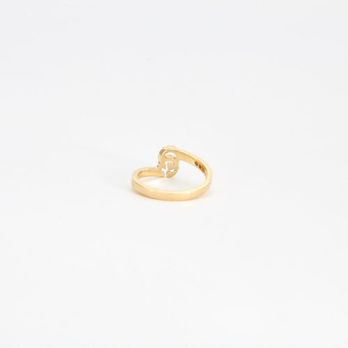 Bague 46 GUCCI - Bague GG Running or jaune et diamants 58 Facettes GAW13