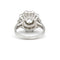 Bague 52 Bague - Or blanc & Diamants 58 Facettes 250034SP