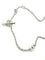 Collier HERMES. Collection "Farandole", sautoir argent 80cm 58 Facettes