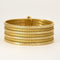 Bracelet Georges Lenfant - Bracelet tissu Sergé en or jaune 58 Facettes ALE4617