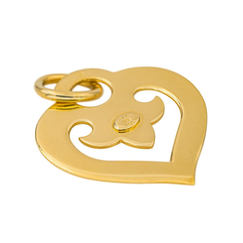 Pendentif O.J. Perrin Pendentif  Cœur Légendes Or jaune 58 Facettes 4566119CN
