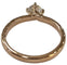 Bague 51 Bague solitaire avec diamant certifié HRD de 0,30 ct en or rose 58 Facettes E30