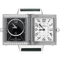 Montre Jaeger Lecoultre Montre Reverso Classic Medium Duetto 58 Facettes MT44186