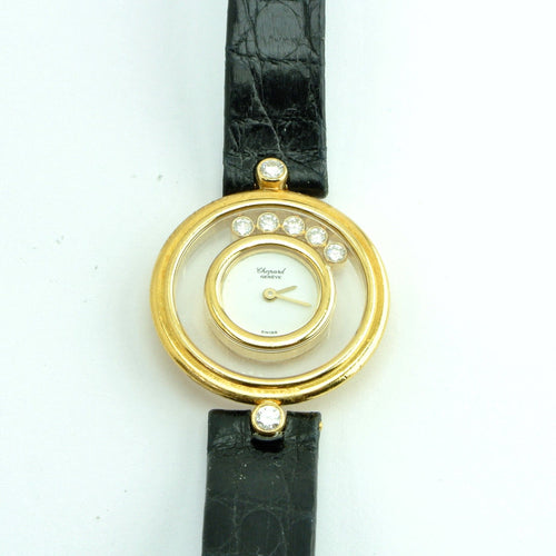 Montre CHOPARD - Montre Happy Diamonds en or 18 carats 20/4955 58 Facettes