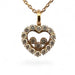 Collier CHOPARD - Collier Happy Diamonds or jaune 58 Facettes