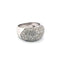 Bague 56 Bague en or blanc avec diamants 58 Facettes