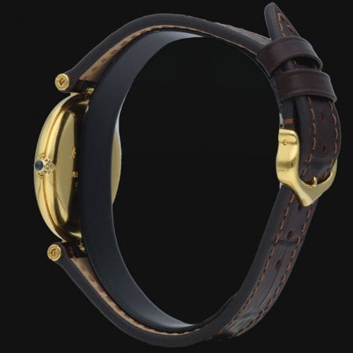 Montre Cartier Montre Must De Cartier Vermeil 58 Facettes MT44876