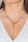 Collier Pomellato Collier Nudo Or rose Topaze, Diamant 58 Facettes 4174350RV