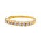 Bague 58 Bague Dmi alliance Or jaune Diamant 58 Facettes 4207956CN